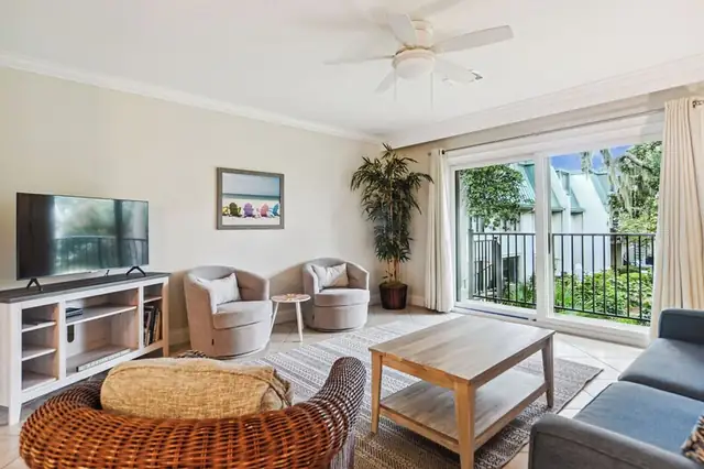 Living room at Surf Court Villas 14